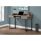 Monarch Specialties Computer Desk, Home Office, Laptop, Storage Drawers, 48"L, Work, Metal, Laminate, Brown, Black I 7360 - alternate 2